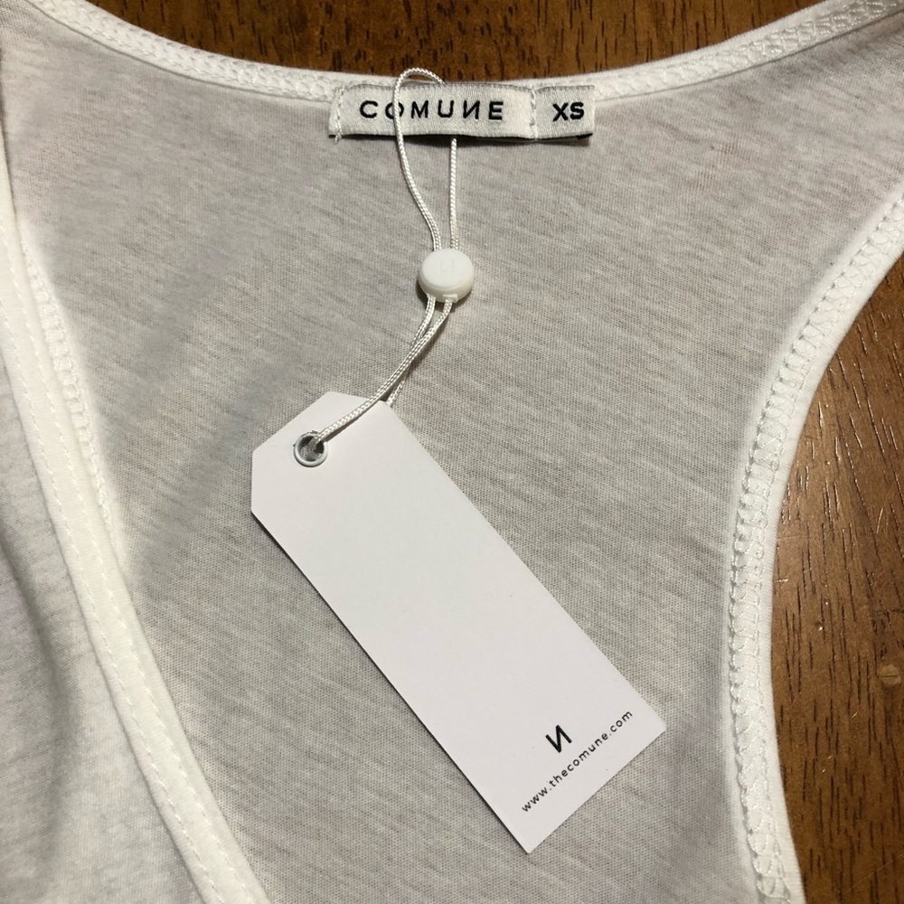Comune “Always Room For Tacos” Racerback Top XS - Picture 9 of 11